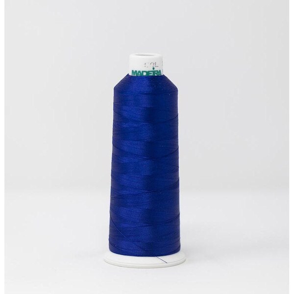 Madeira Rayon Embroidery Thread 5500yd Cone BLUE