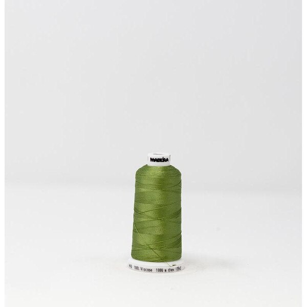 Madeira - Classic/Rayon #40 Thread - 1100yd - 1048 Aloe | Midwest Textiles  & Supplies