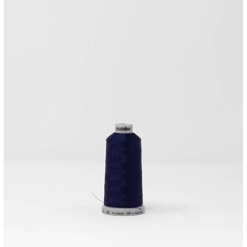 Madeira - Polyneon 40 Thread - 1100yd - 1743 Oxford Blue | Midwest ...