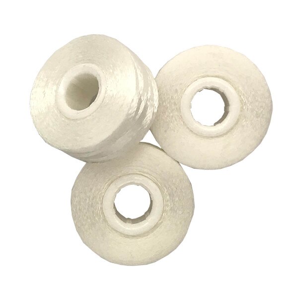 Sideless prewound embroidery bobbin